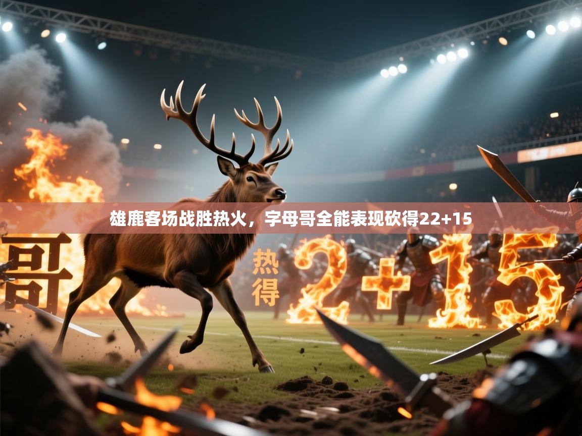 雄鹿客场战胜热火，字母哥全能表现砍得22+15  第2张